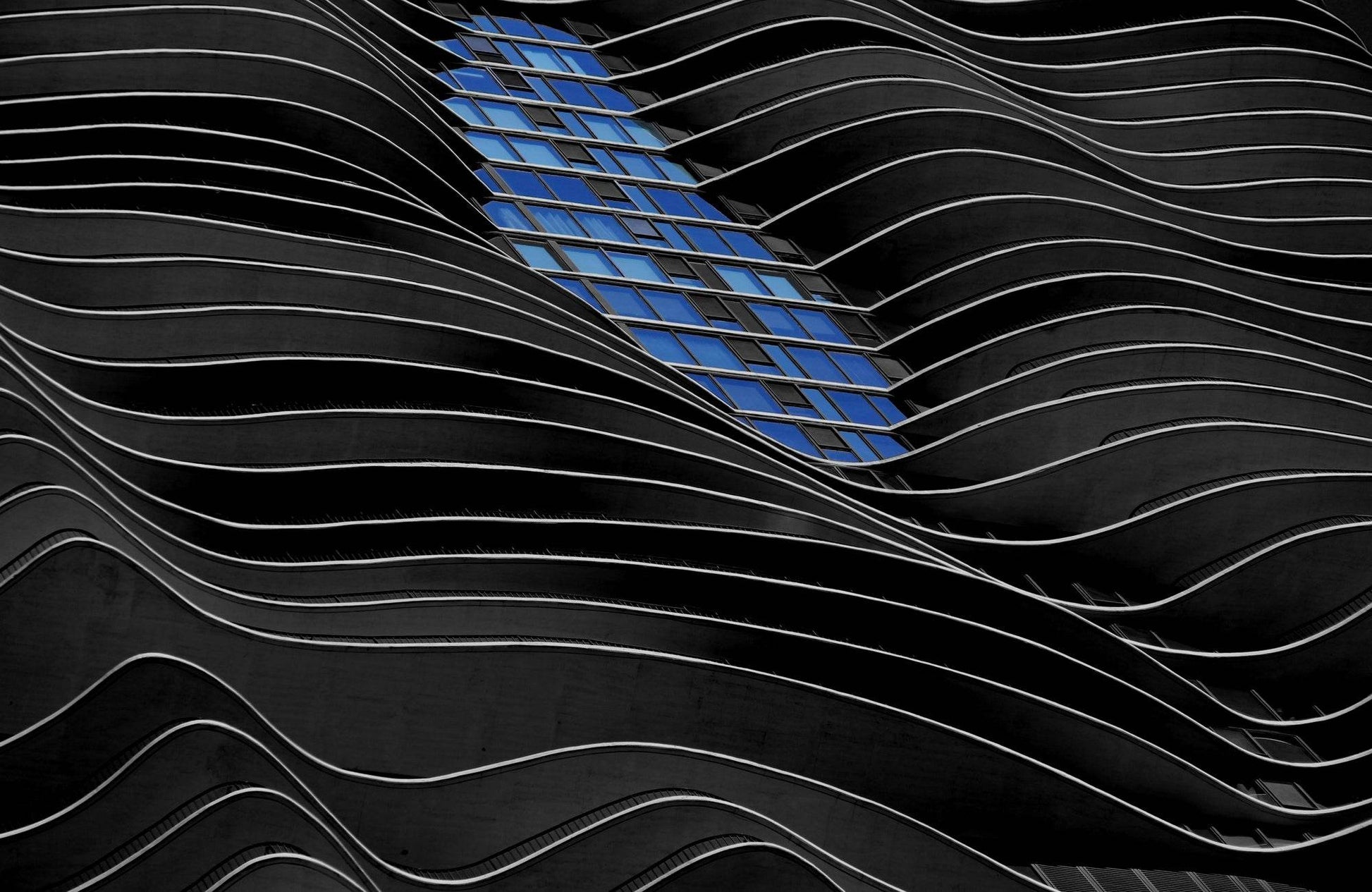 Futuristic 3D Render Abstract Wall Art - beink online art store