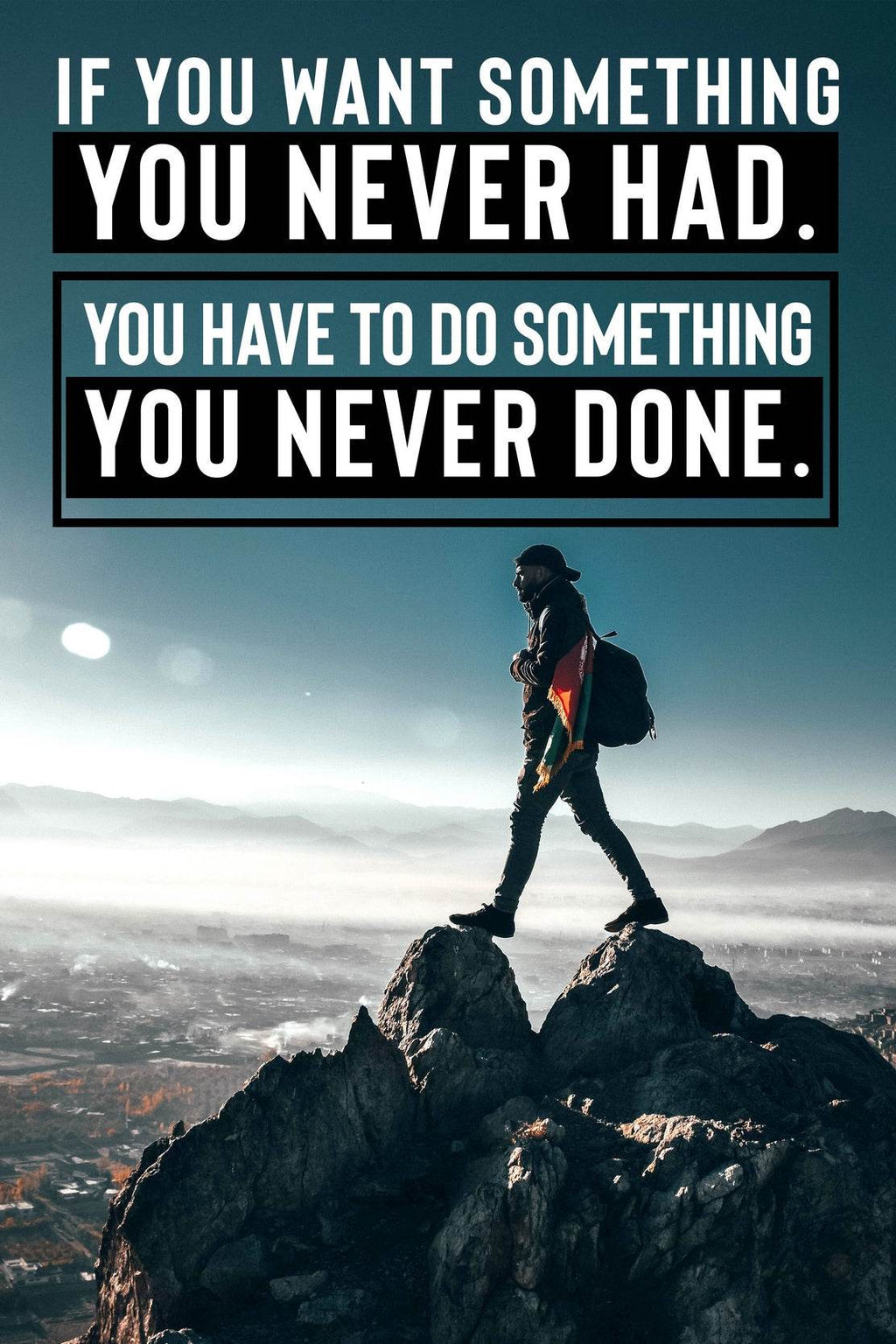 Do Something Quote Motivational Wall Art - beink online art store