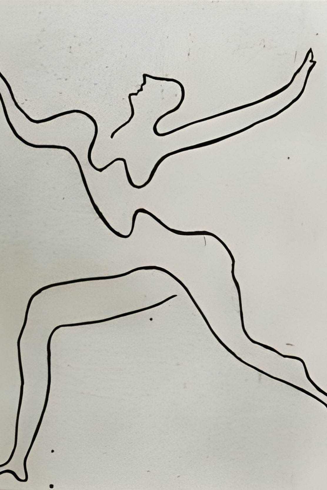 Dynamic Dancer Modern Wall Art - beink online art store
