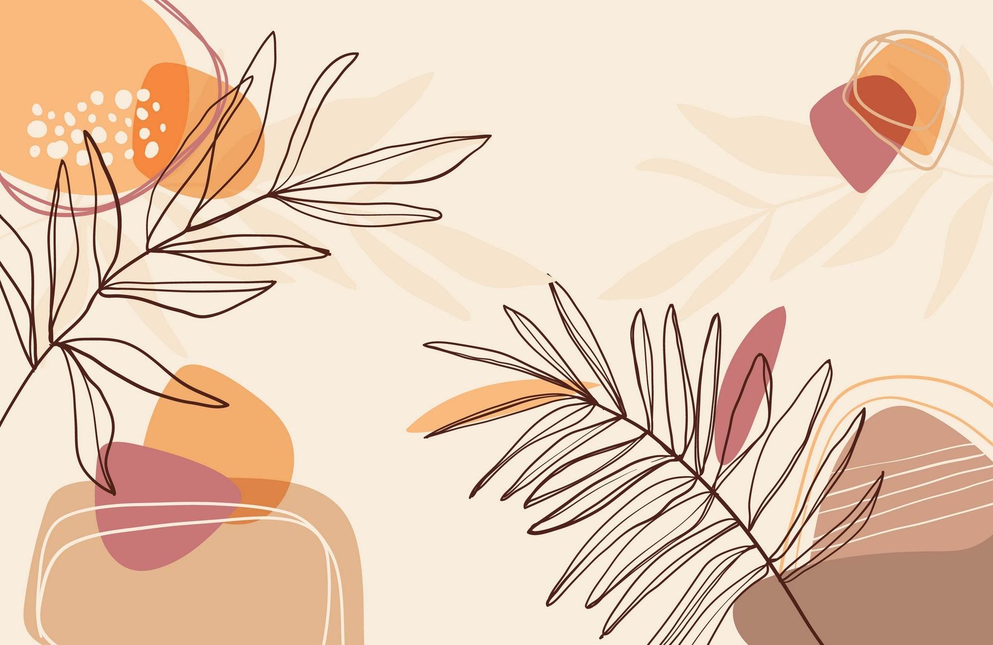 Large Needle Leaves Wall Art - beink online art store