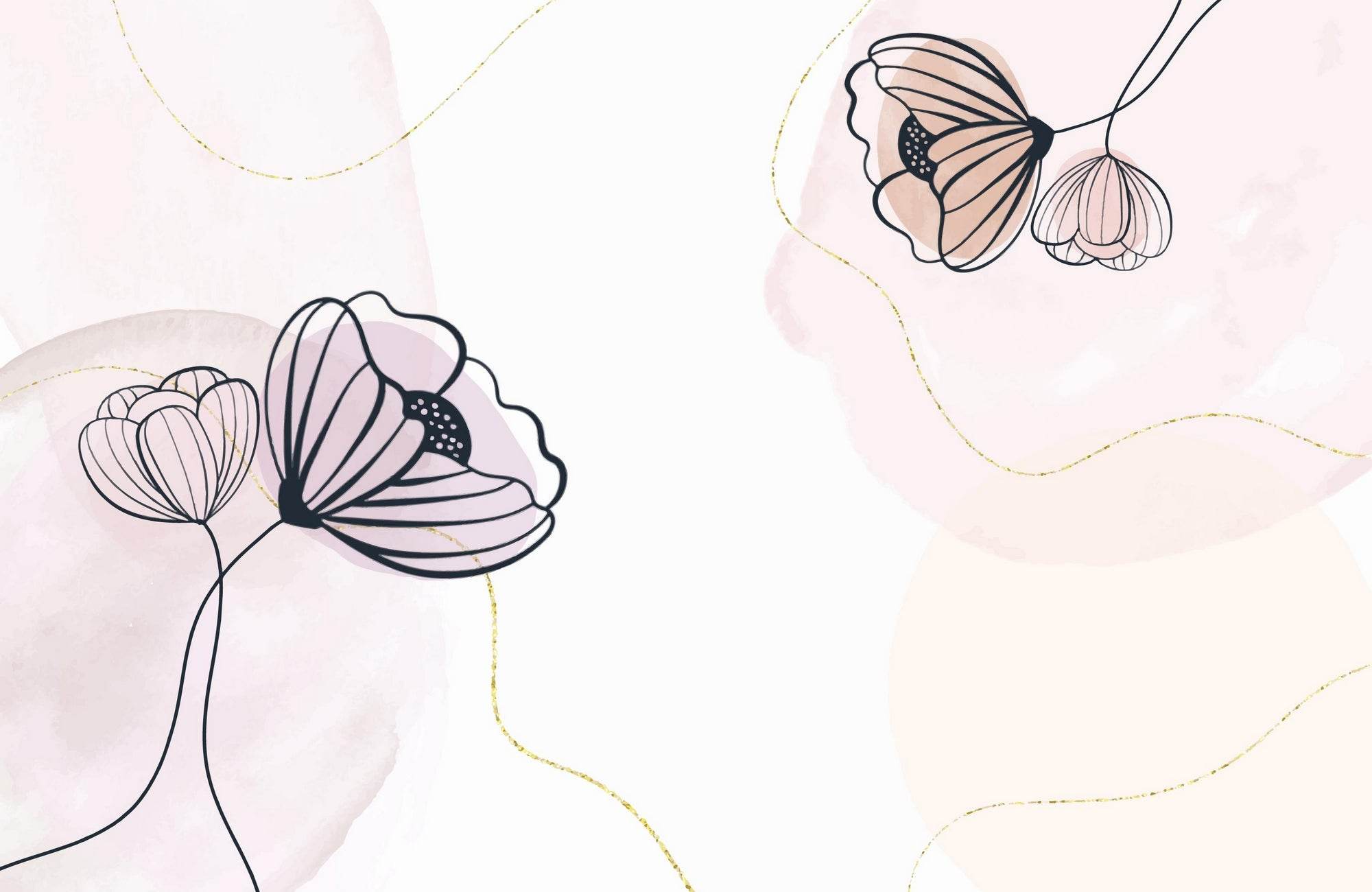 Beautiful Llily Flowers Wall Art - beink online art store