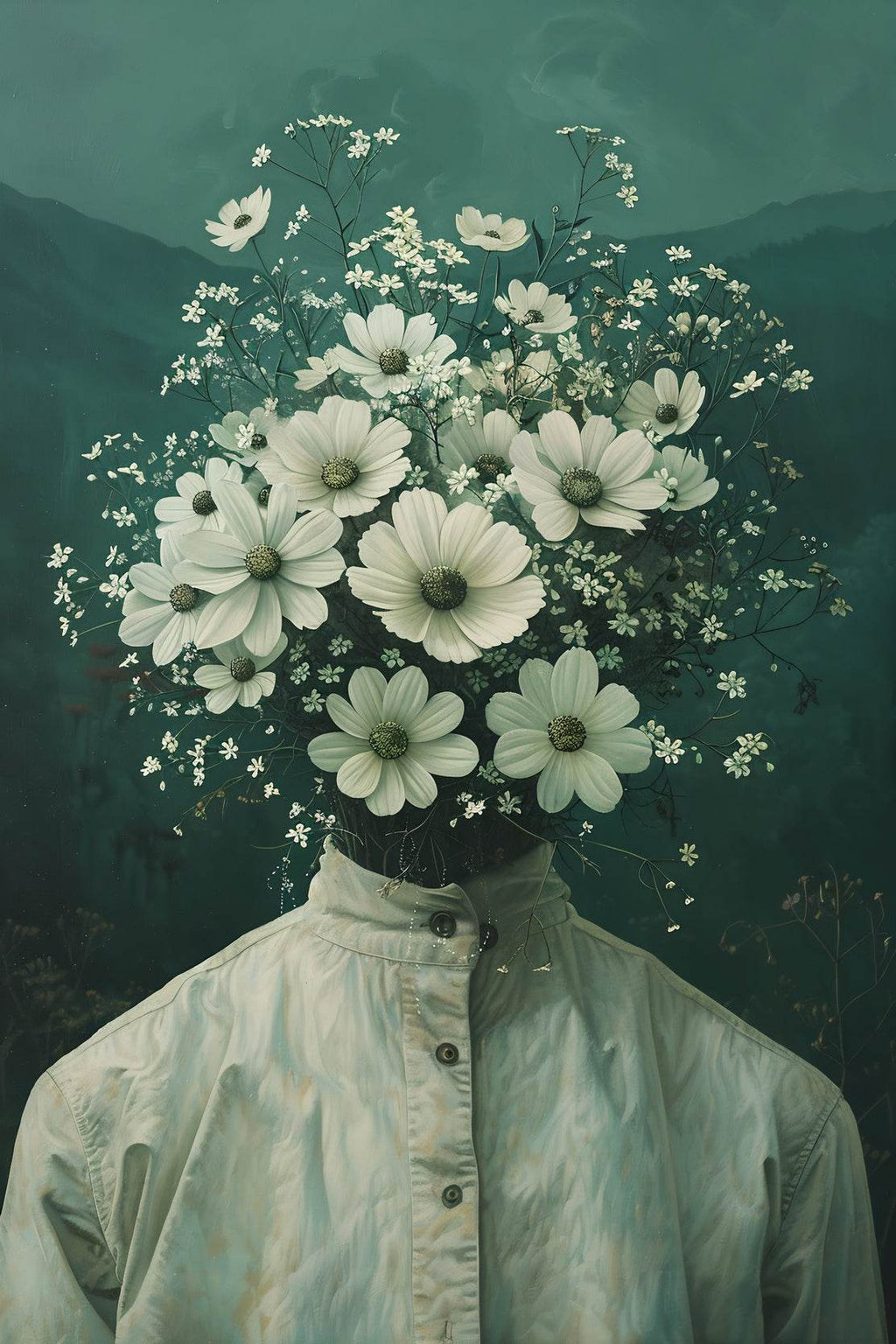 Bloom Within Human Body Wall Art - beink online art store