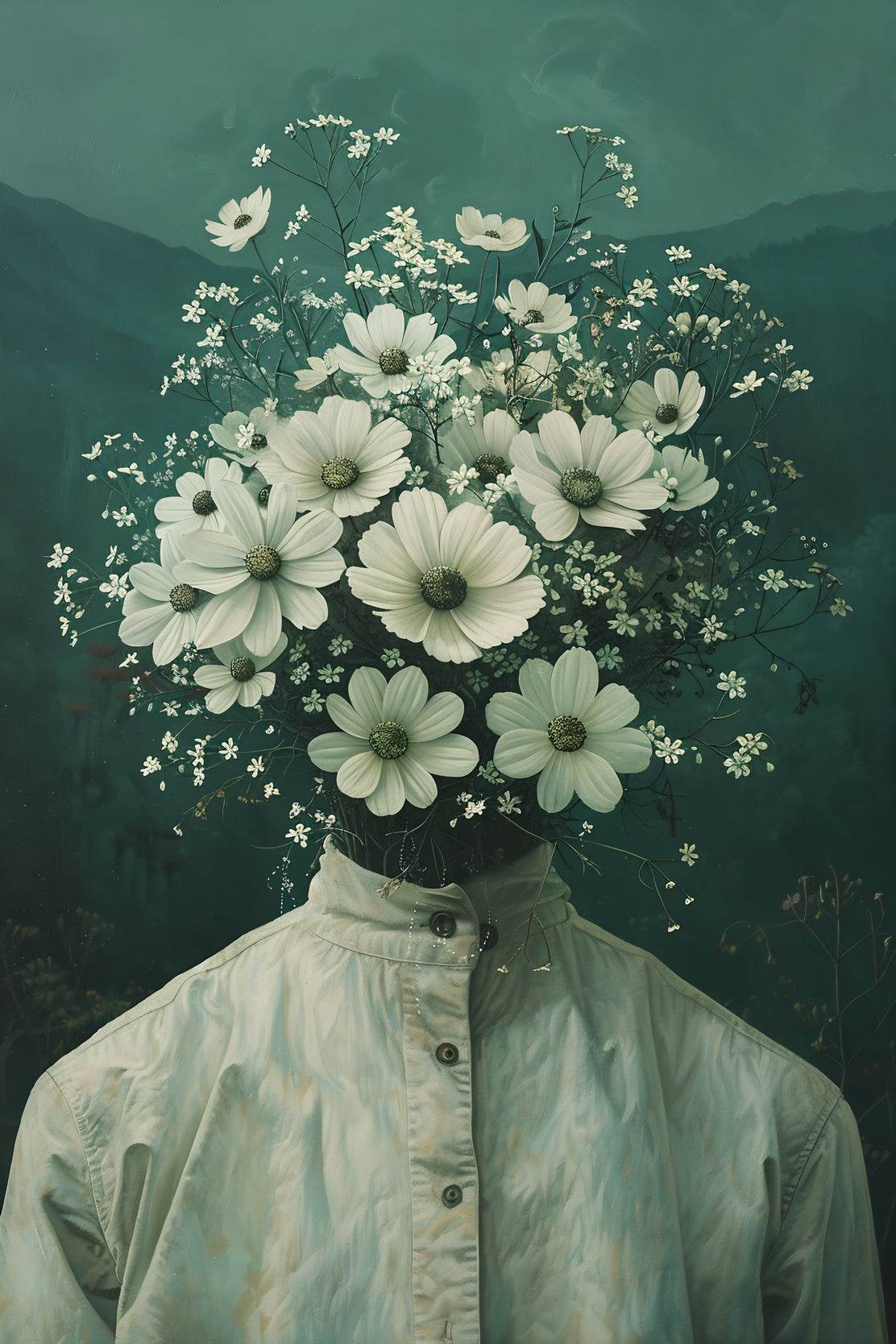 Bloom Within Human Body Wall Art - beink online art store