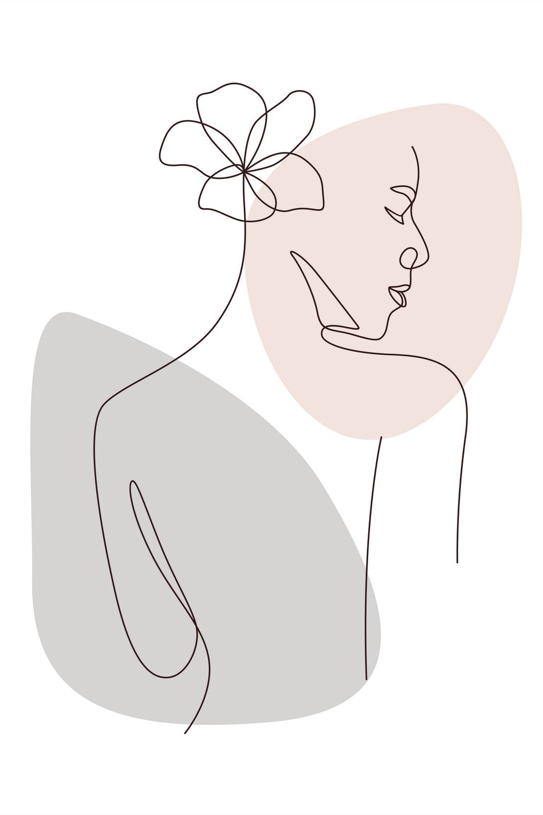 Beautiful Woman's Back Wall Art - beink online art store