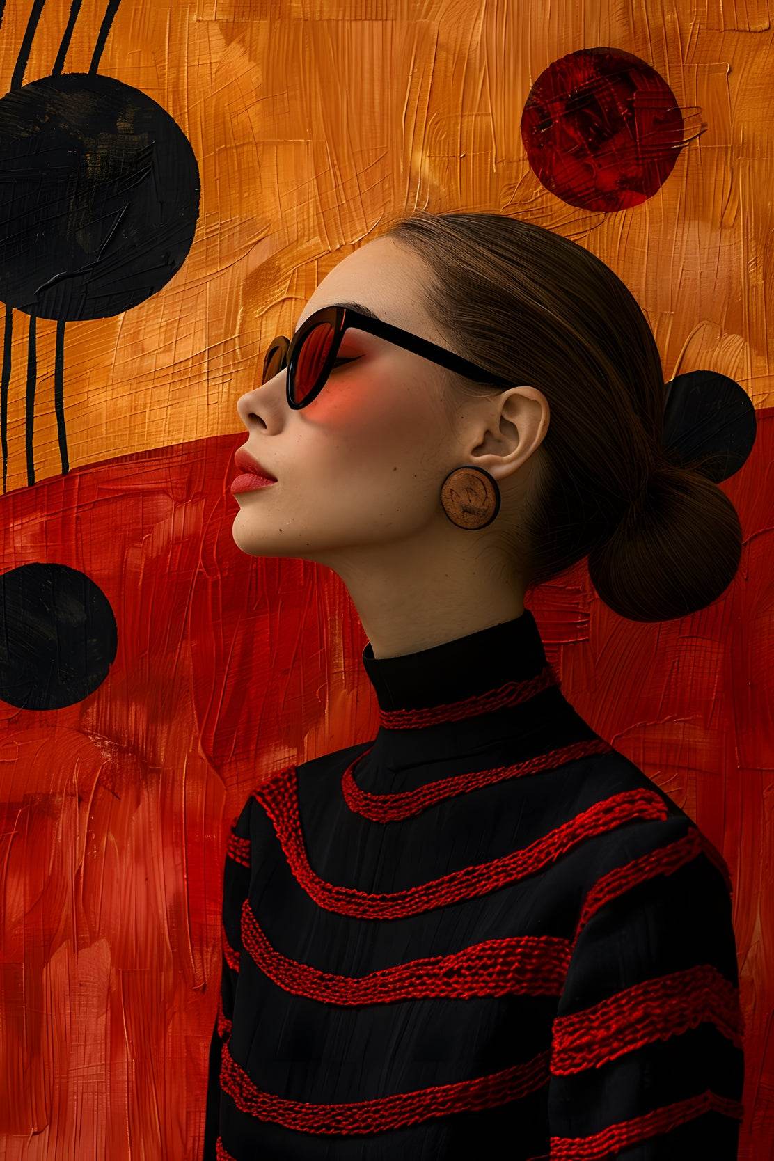Spanish Women's Hairstyles And Clothes - beink online art store