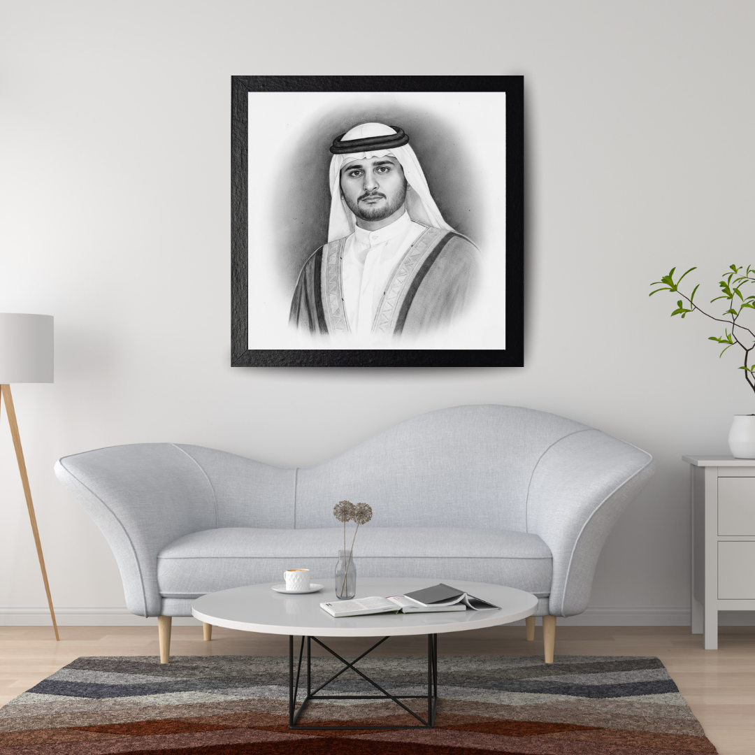 His Highness Sheikh Maktoum Bin Mohammed Bin Rashid Al Maktoum Art Print