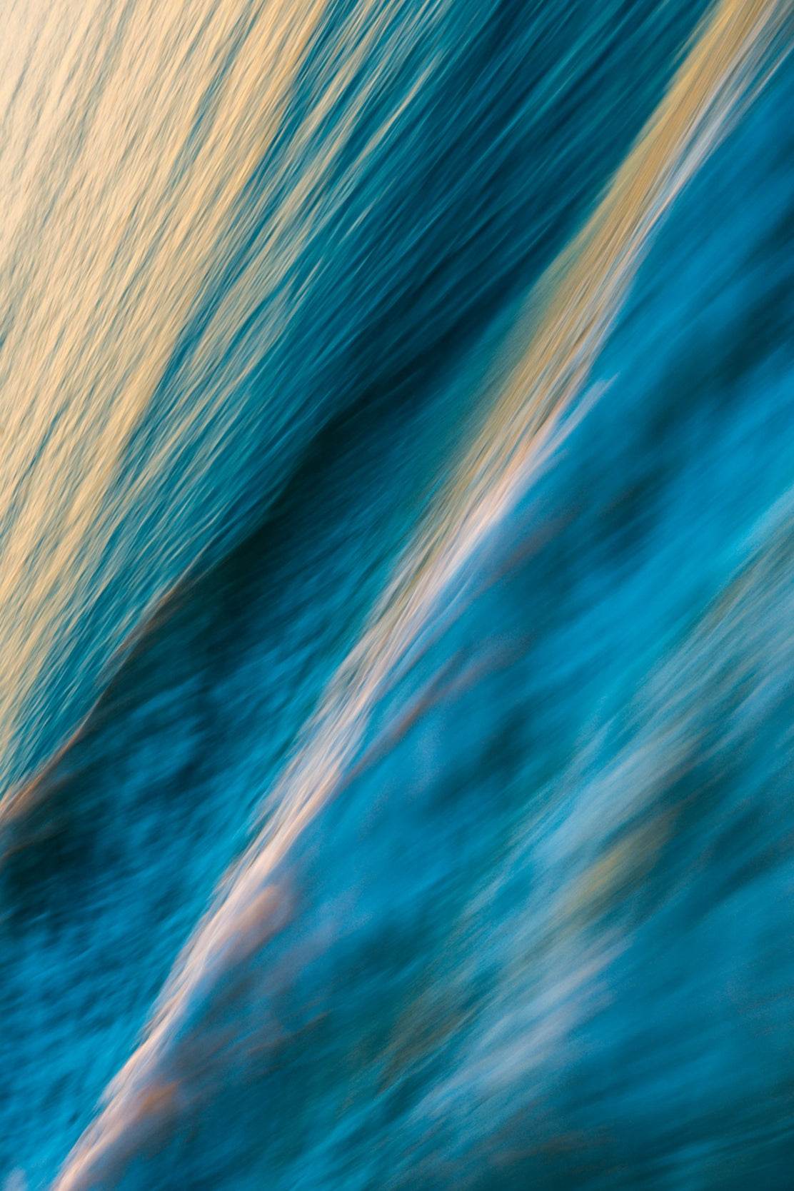 Sea Waves Abstract Wall Art - beink online art store
