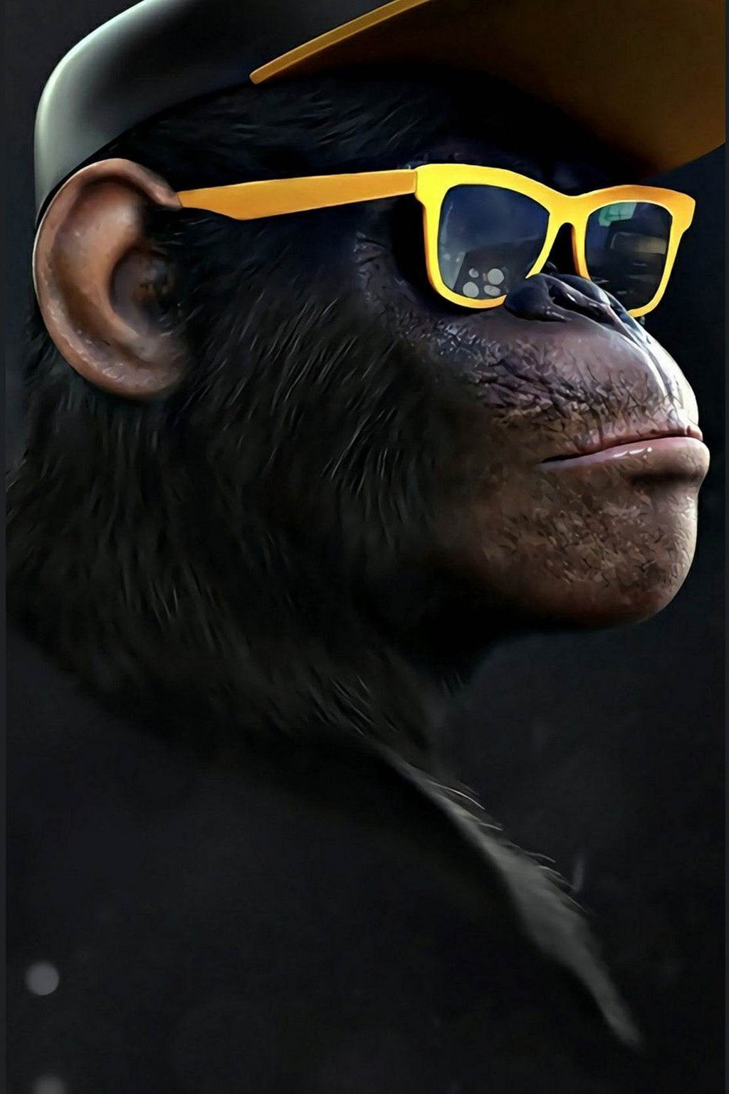 Gorilla With Sunglasses Wall Art - beink online art store