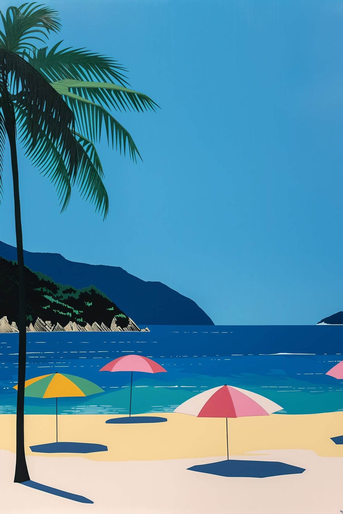 Summer Vibes Modern Wall Art - beink online art store