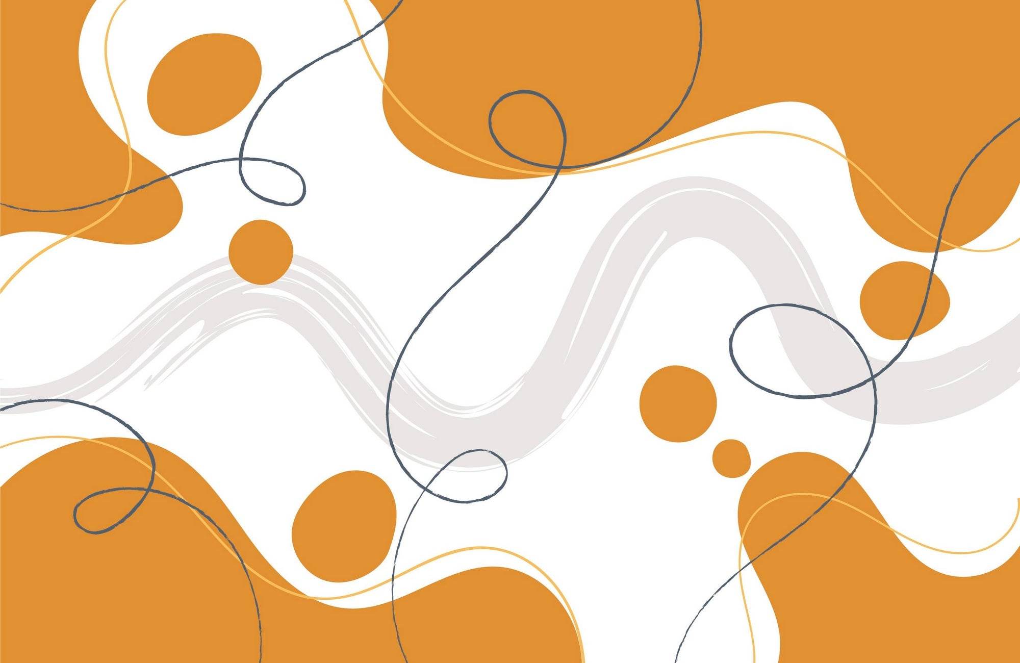 Colorful Minimal Lines Wall Art - beink online art store