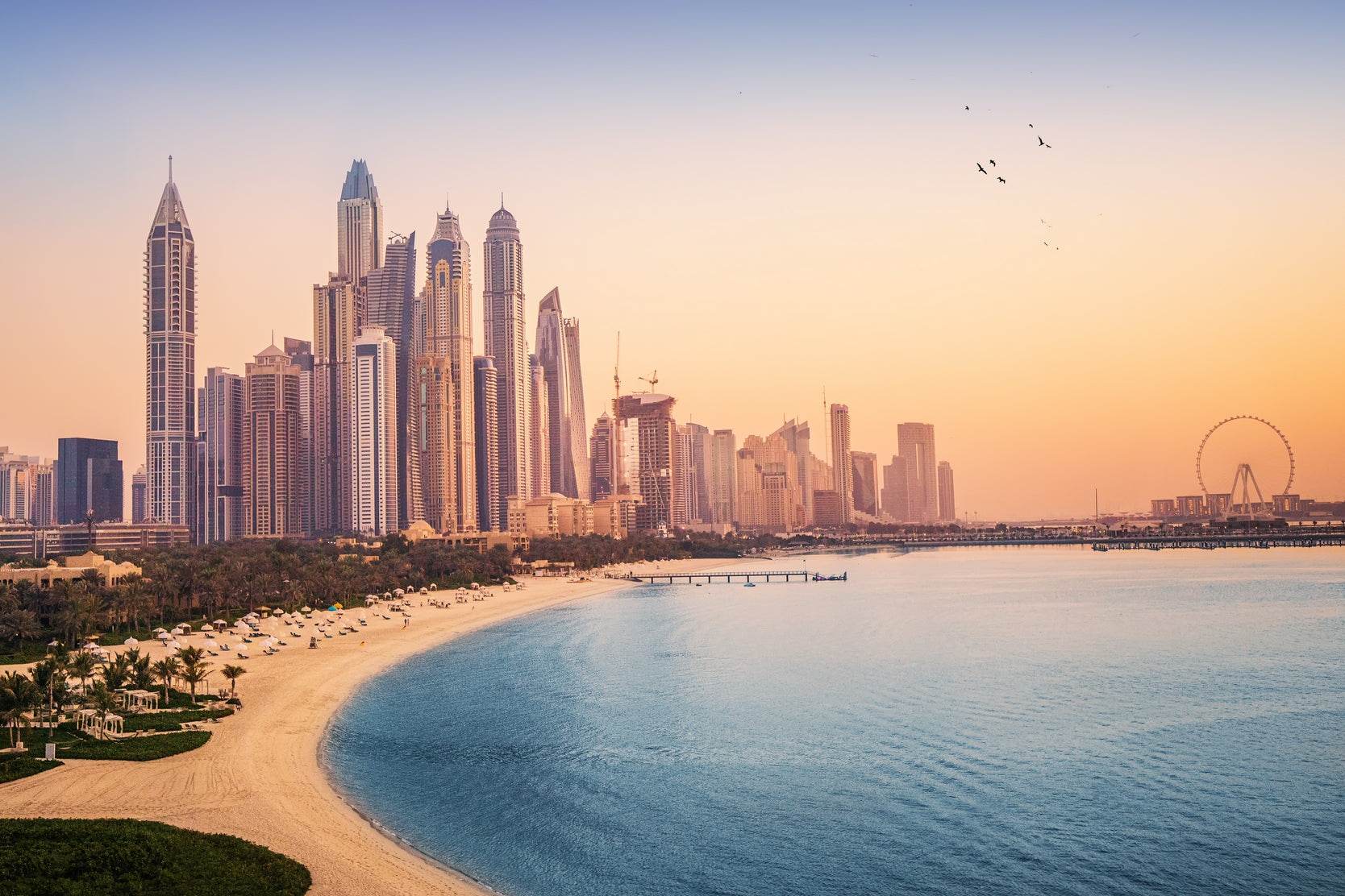 Dawn Over the Metropolis Wall Art - beink online art store