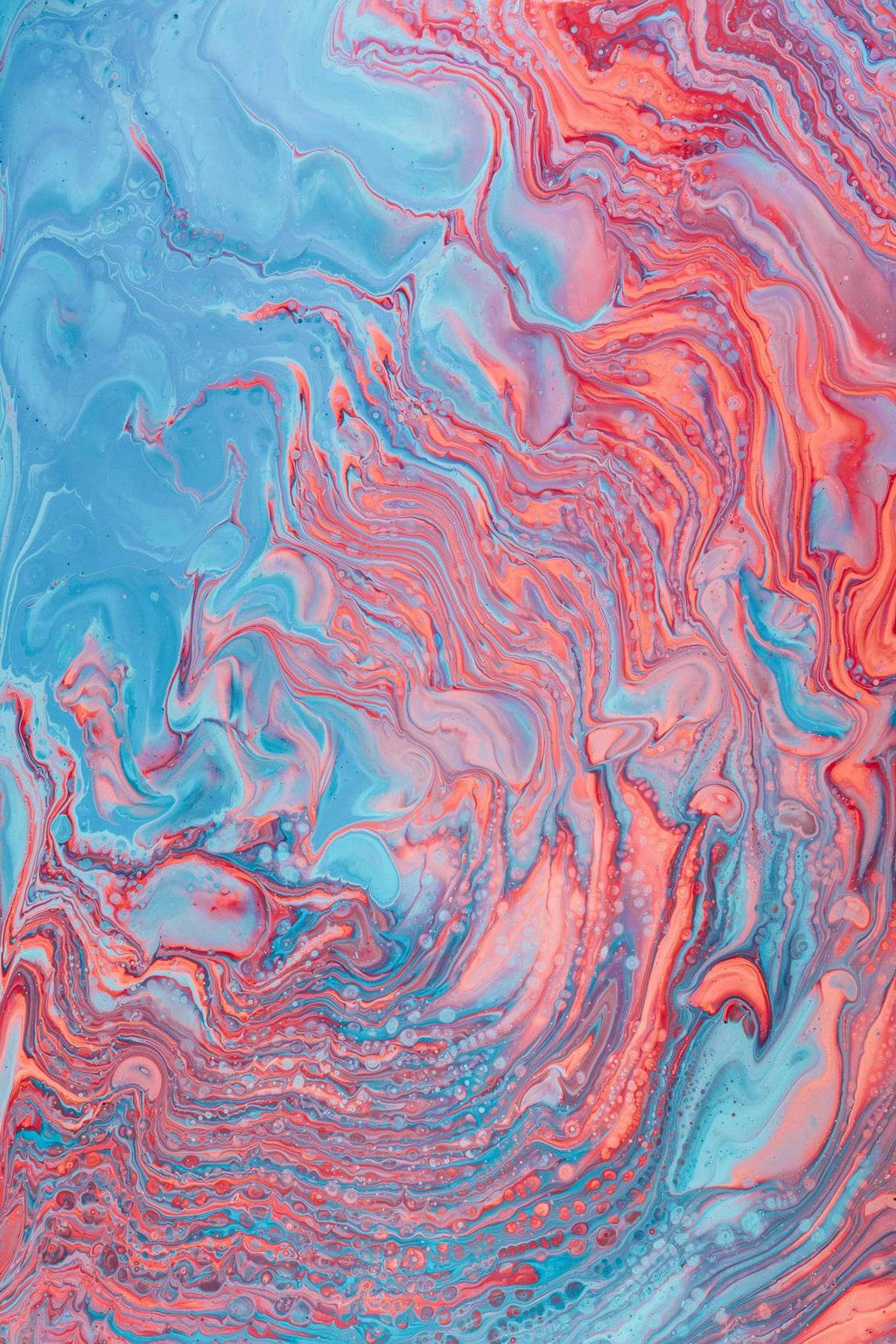 Liquid Waves Abstract Wall Art - beink online art store