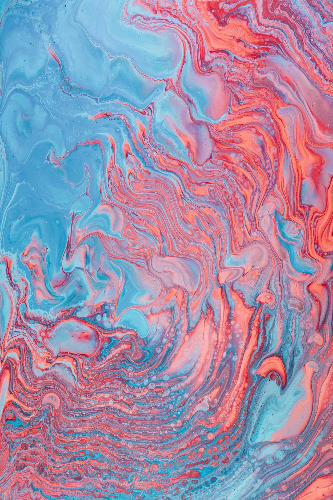 Liquid Waves Abstract Wall Art - beink online art store