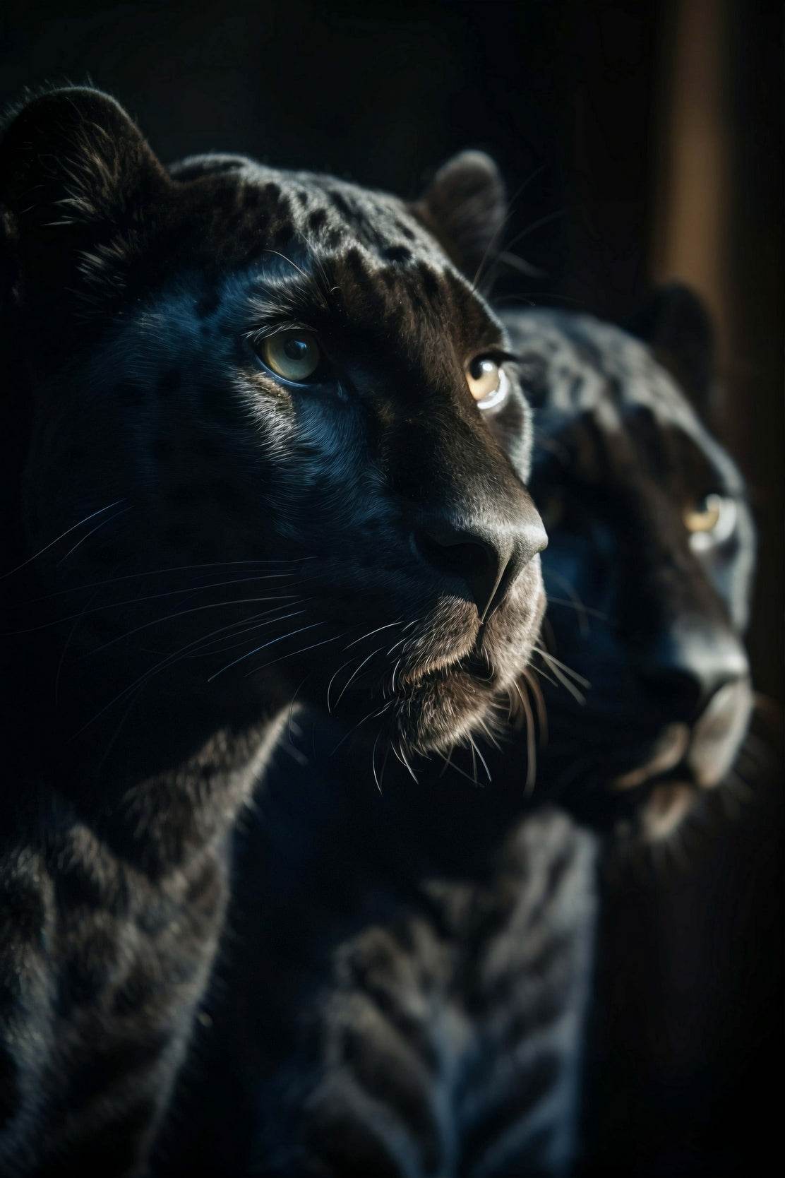 Black Panther Animal Wall Art - beink online art store