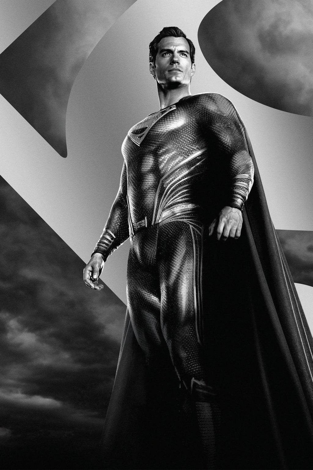 Man of Steel in Black and White Wall Art - beink online art store