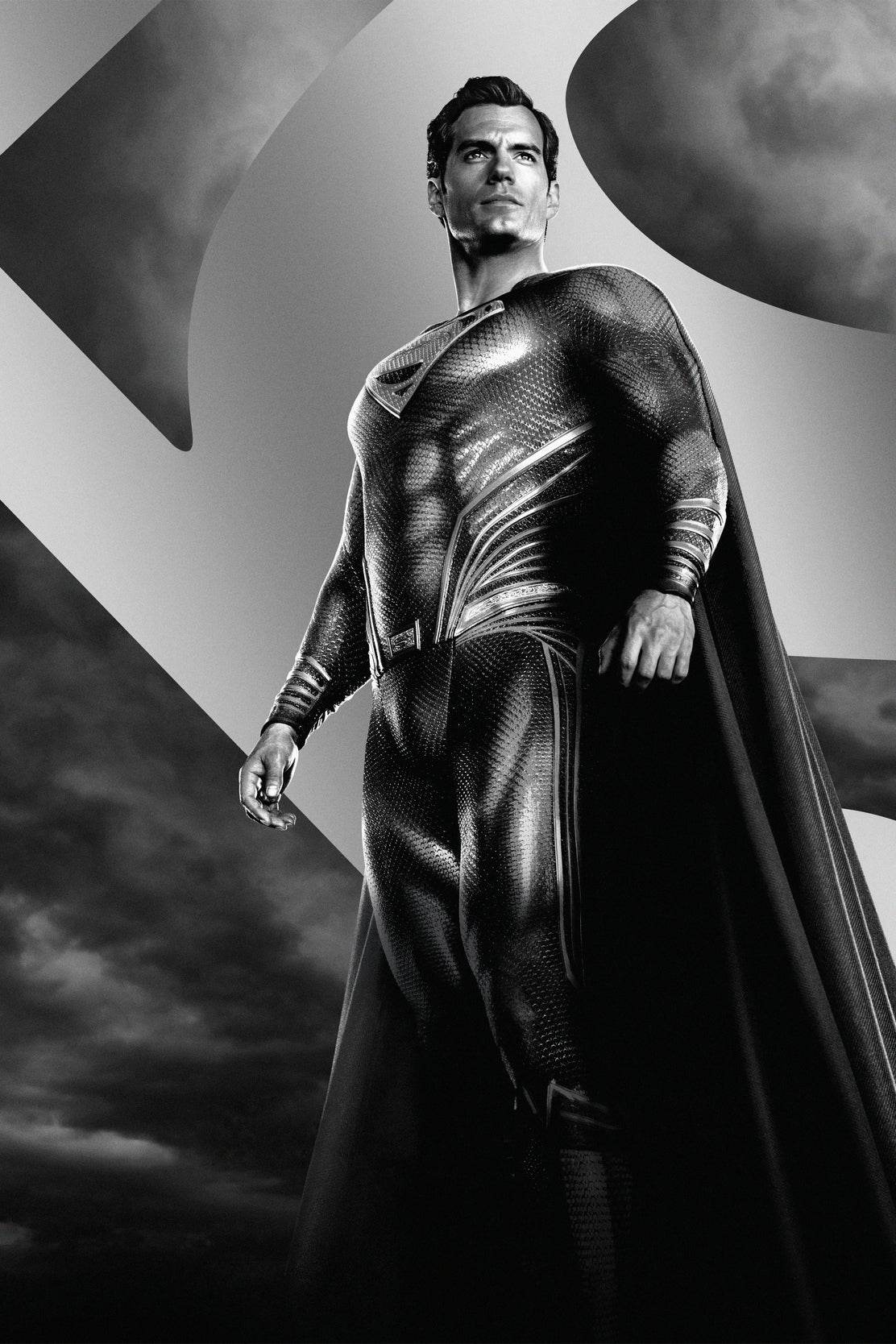 Man of Steel in Black and White Wall Art - beink online art store