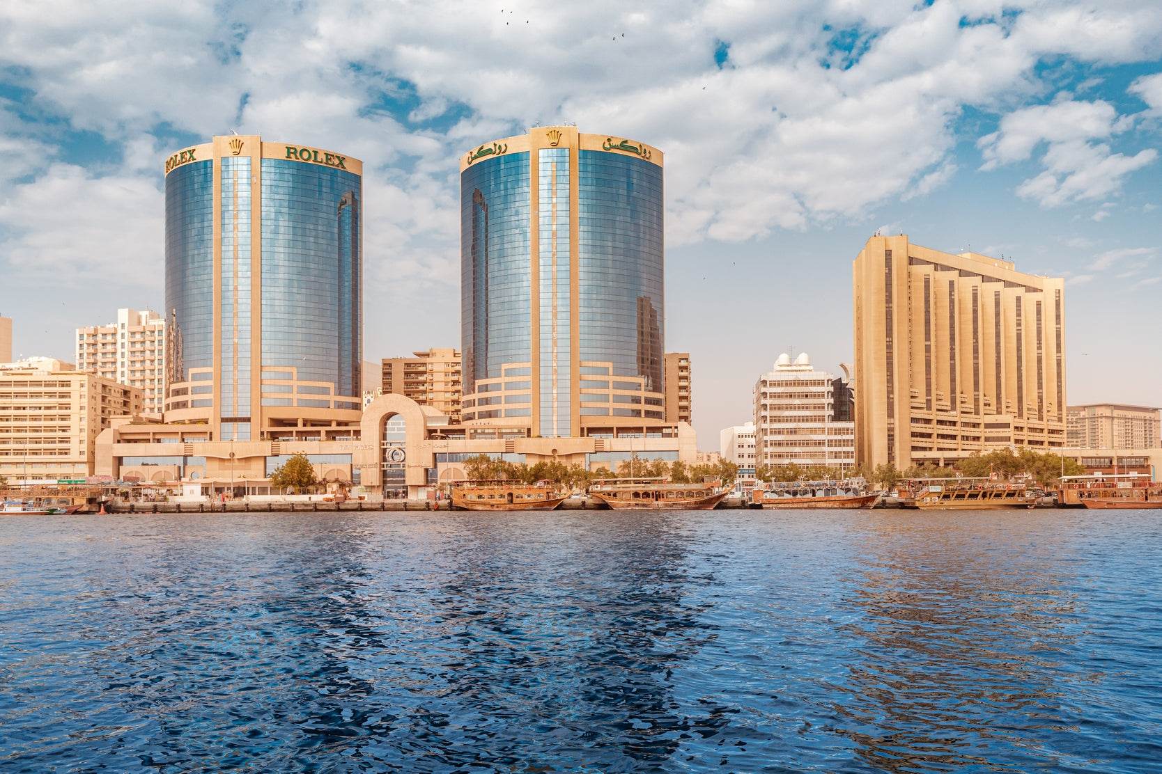 Twin Towers at Dubai Creek Wall Art - beink online art store