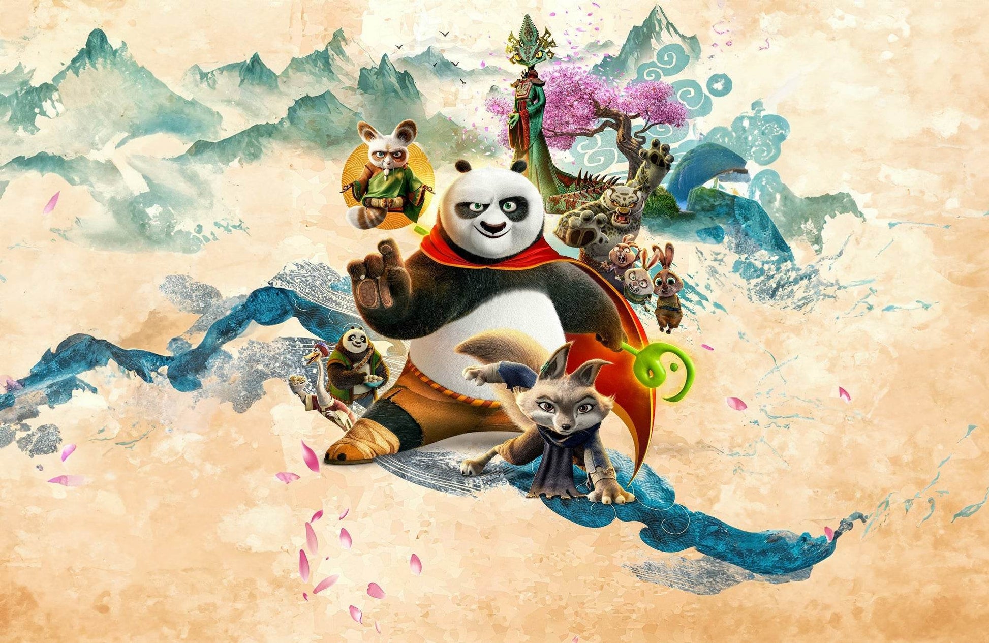 Kung Fu Panda 4 Wall Art - beink online art store