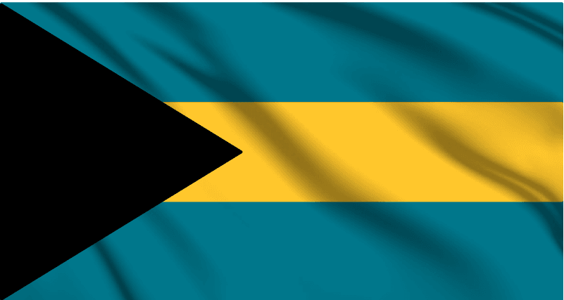 Bahamas National Flag Wall Art - beink online art store