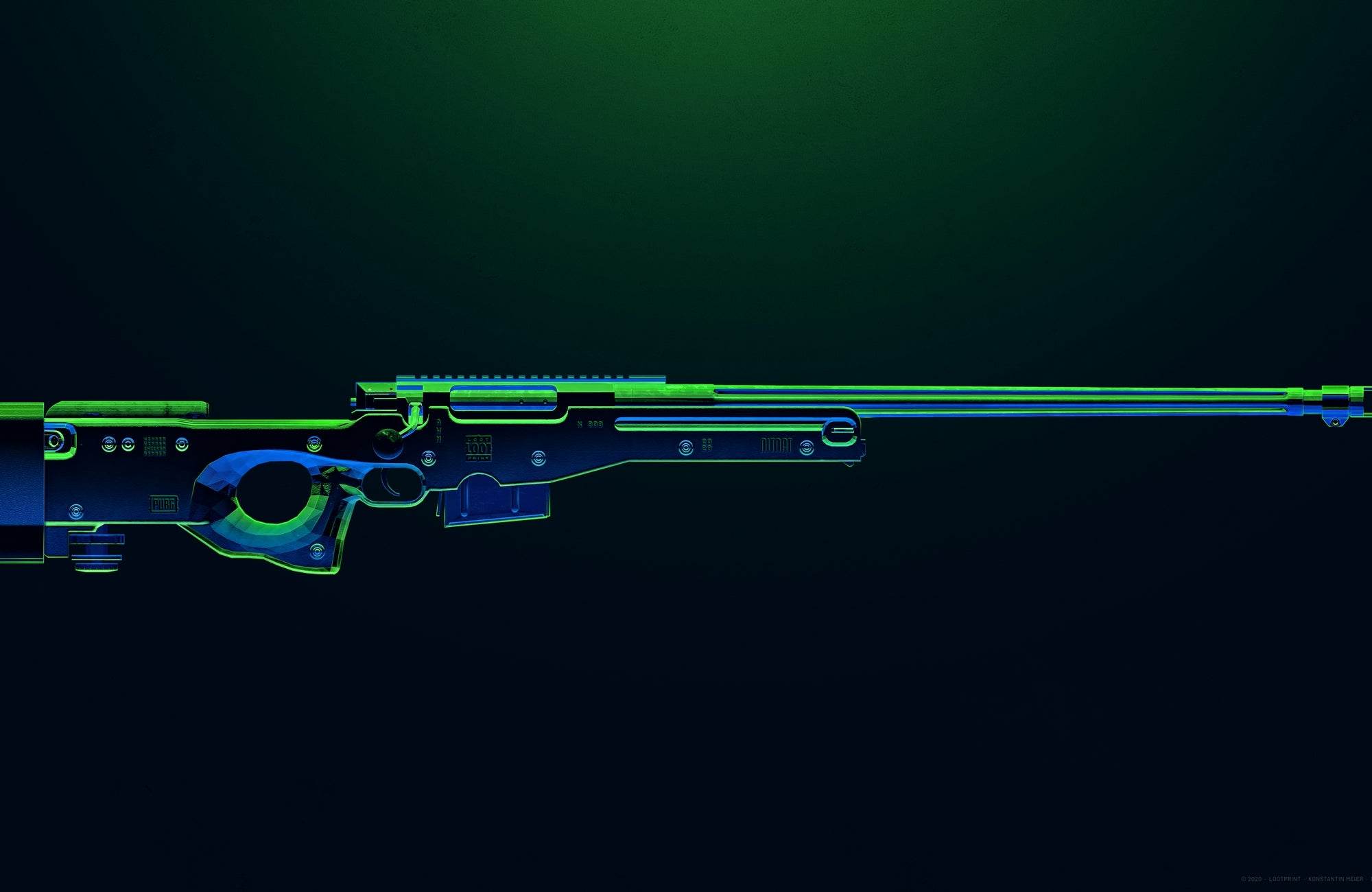 PUBG Weapon Gaming Wall Art - beink online art store