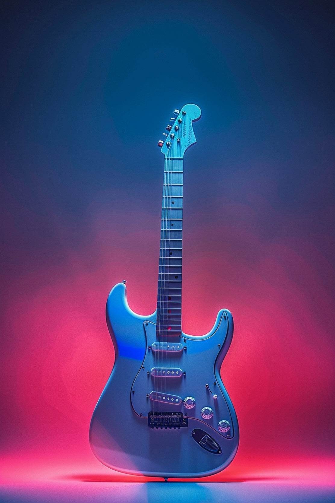 Jazz Electric Guitar Wall Art - beink online art store