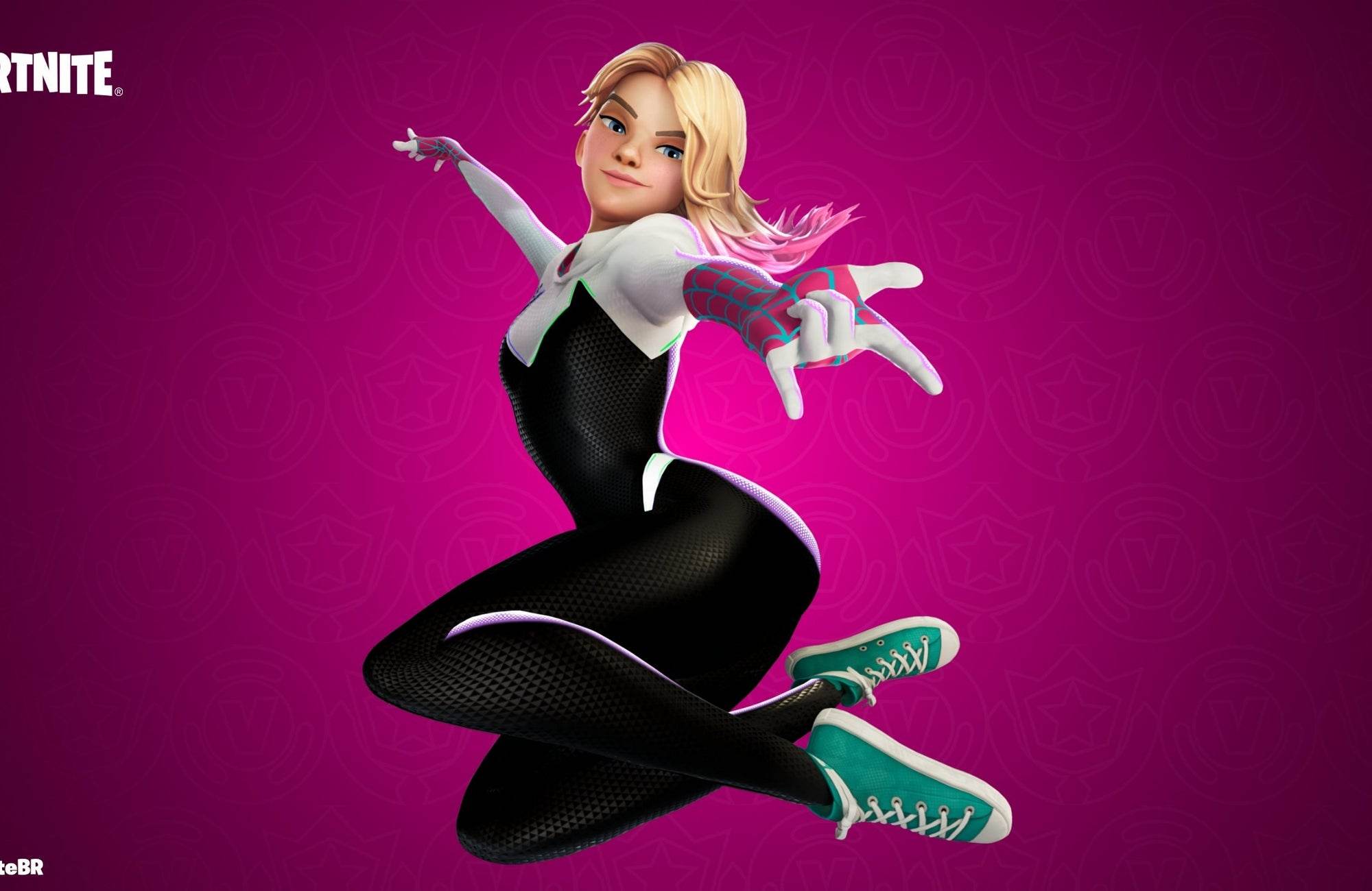 Fortnite Gwen Stacy Gaming Wall Art - beink online art store