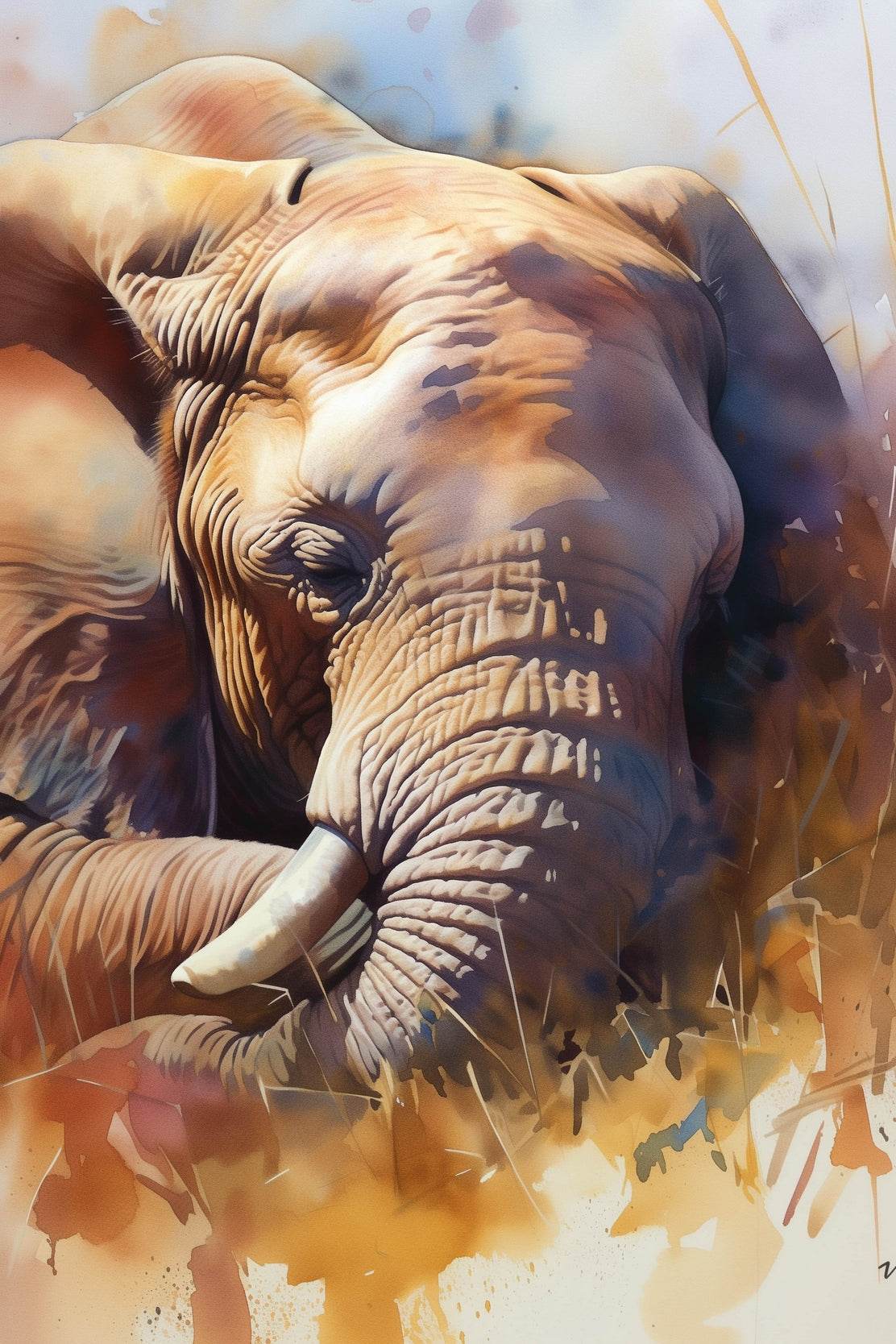 Elephant Animal Wall Art - beink online art store