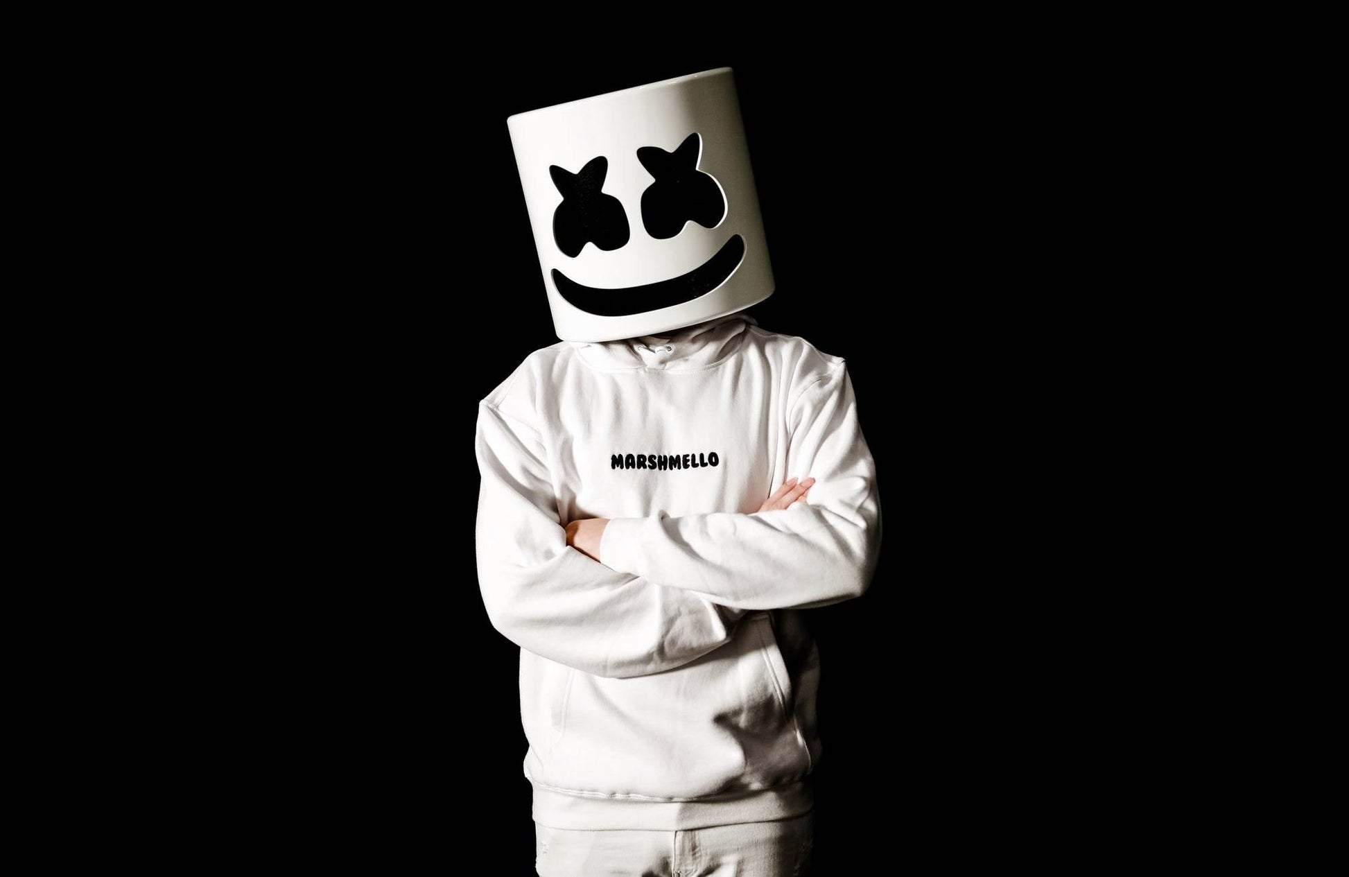 Marshmello Black & White Wall Art - beink online art store