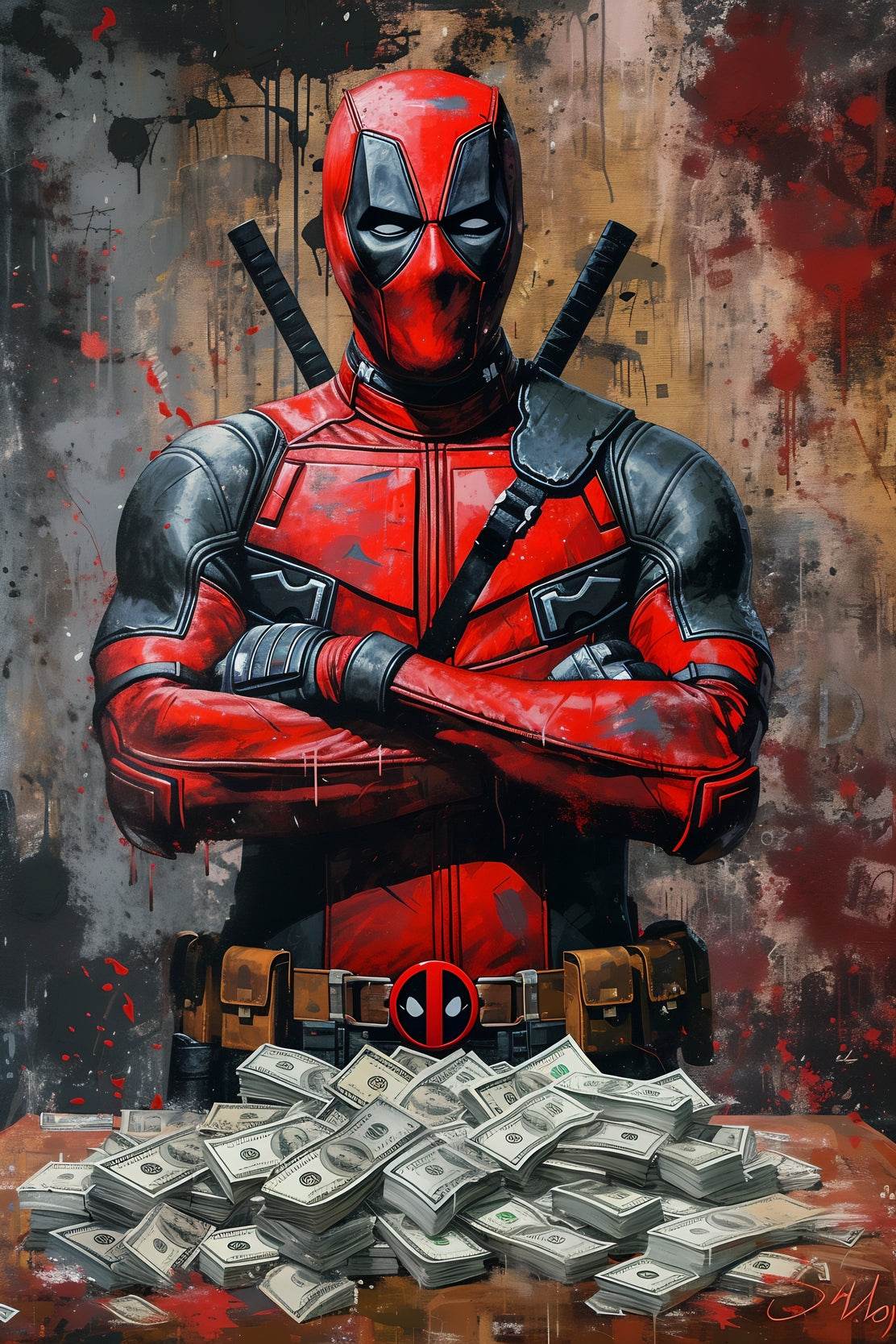 Deadpool Premium Wall Art - beink online art store