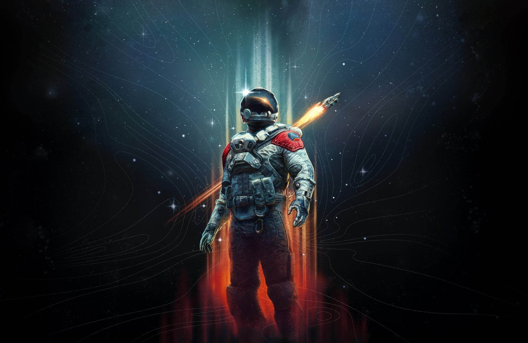 Starfield Shattered Space Gaming Wall Art - beink online art store