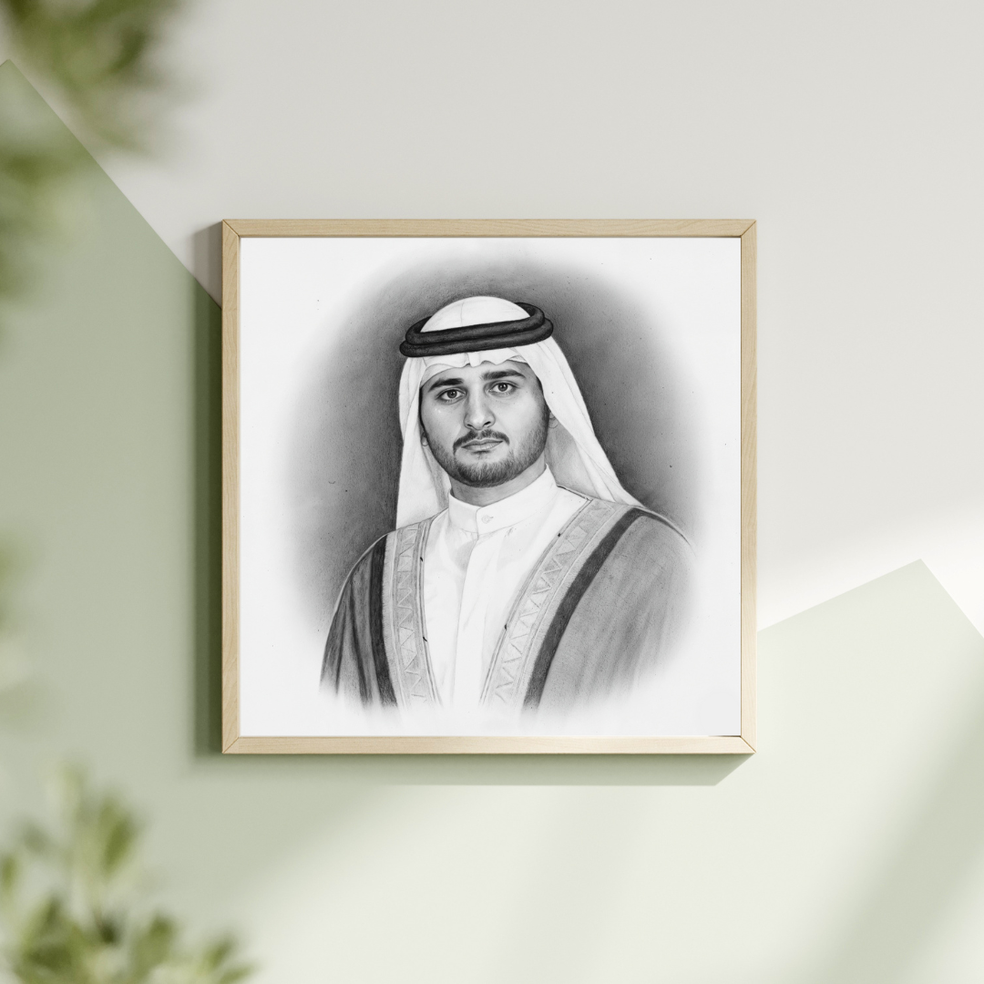 His Highness Sheikh Maktoum Bin Mohammed Bin Rashid Al Maktoum Art Print