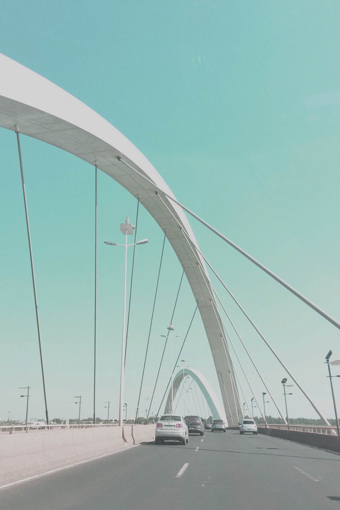 Pastel Arched Bridge Wall Art - beink online art store