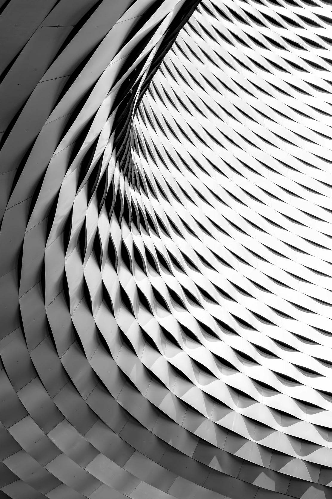 White Architecture Abstract Wall Art - beink online art store