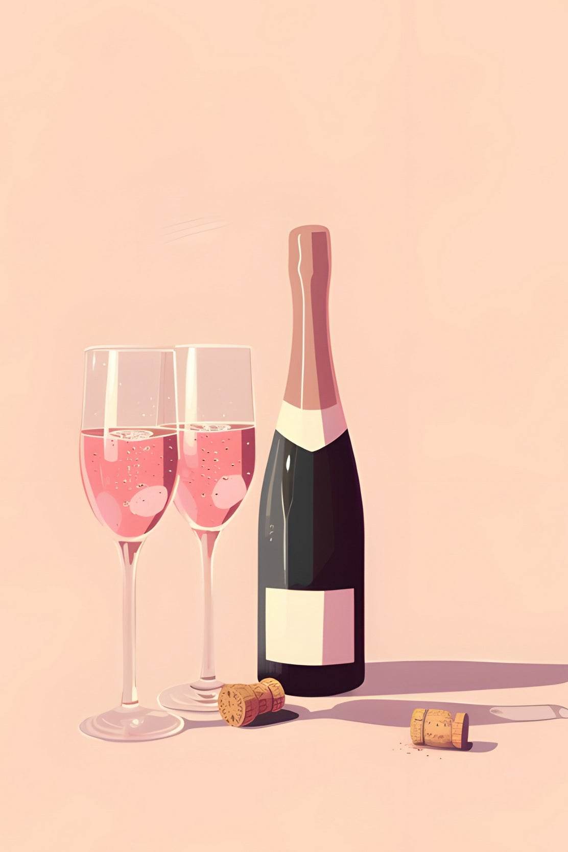 Wine Bottle Wall Art - beink online art store