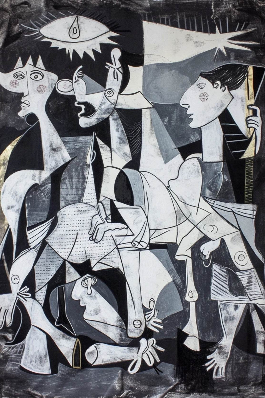 Modern Guernica - Picasso's Masterpiece Wall Art - beink online art store