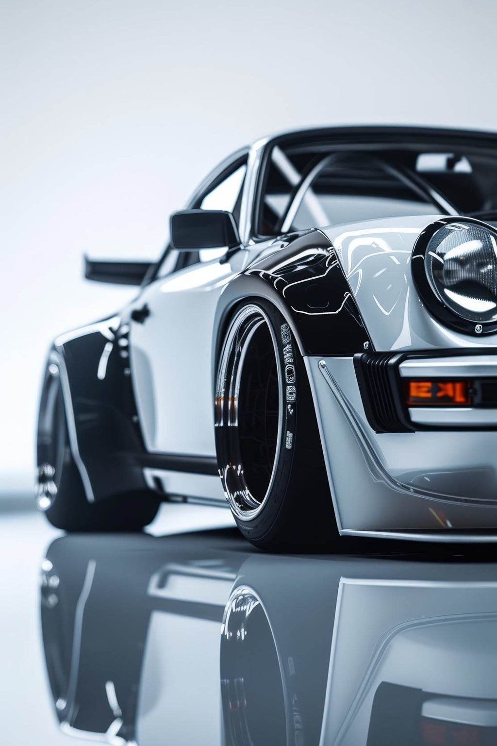 Porsche 911 Sport Widebody Wall Art - beink online art store