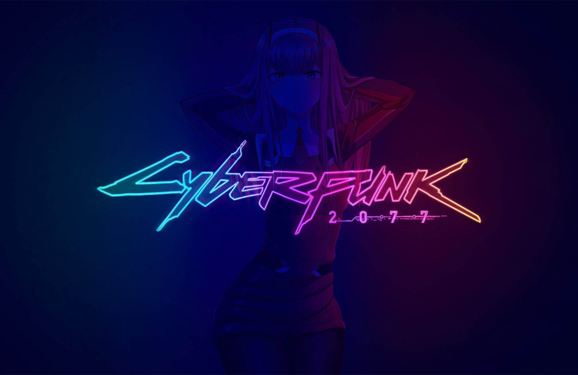 CYBERPUNK 2077 Anime Gaming Wall Art - beink online art store