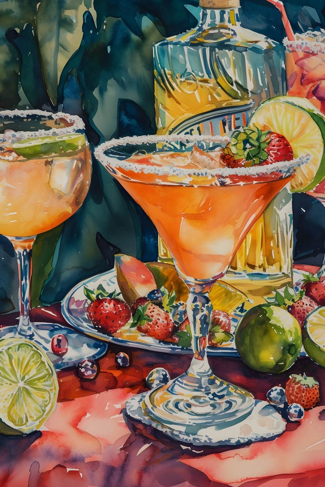 Fruit Jelly Painting Wall Art - beink online art store