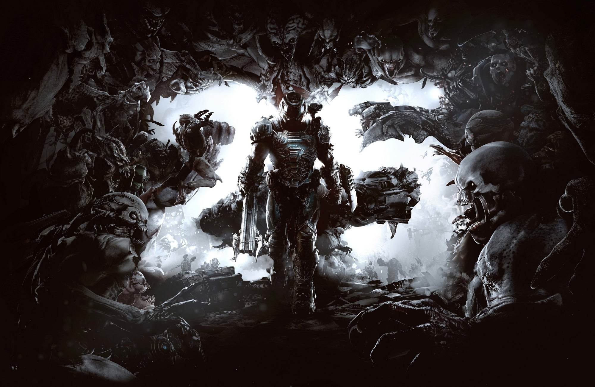 DOOM ETERNAL Gaming Wall Art - beink online art store