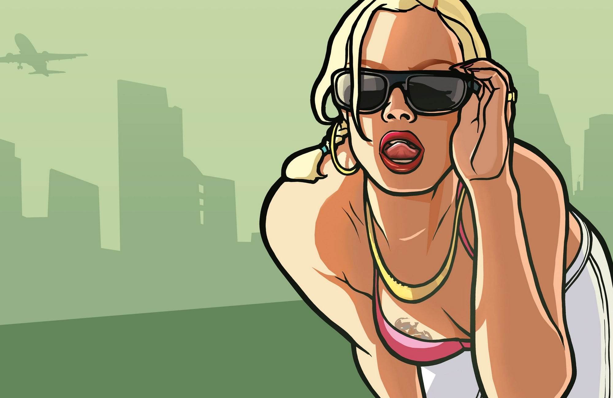 GTA San Andreas Gaming Wall Art - beink online art store