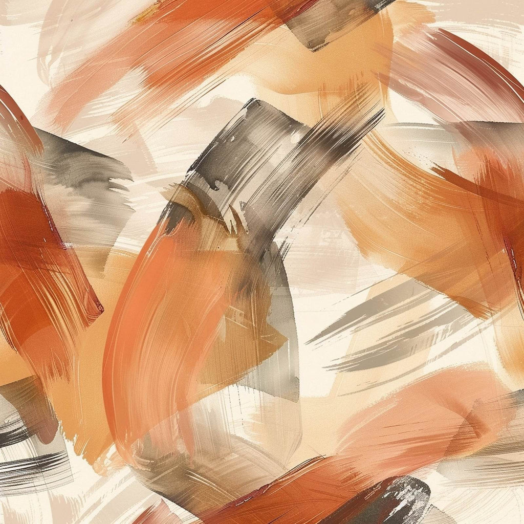 Orange Acrylic Abstract Wall Art - beink online art store