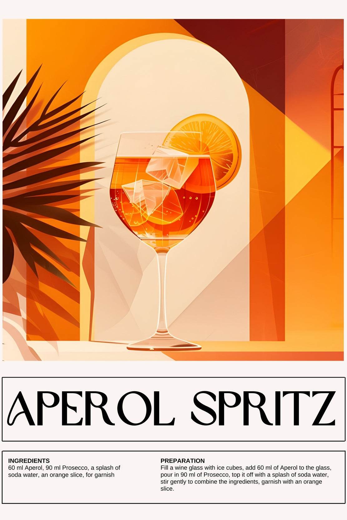 Cool Summer Cocktail Wall Art - beink online art store