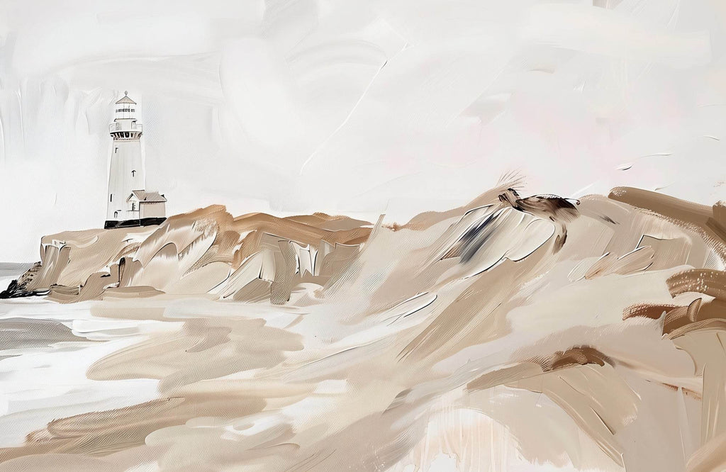 Lighthouse Oil Painting Wall Art - beink online art store