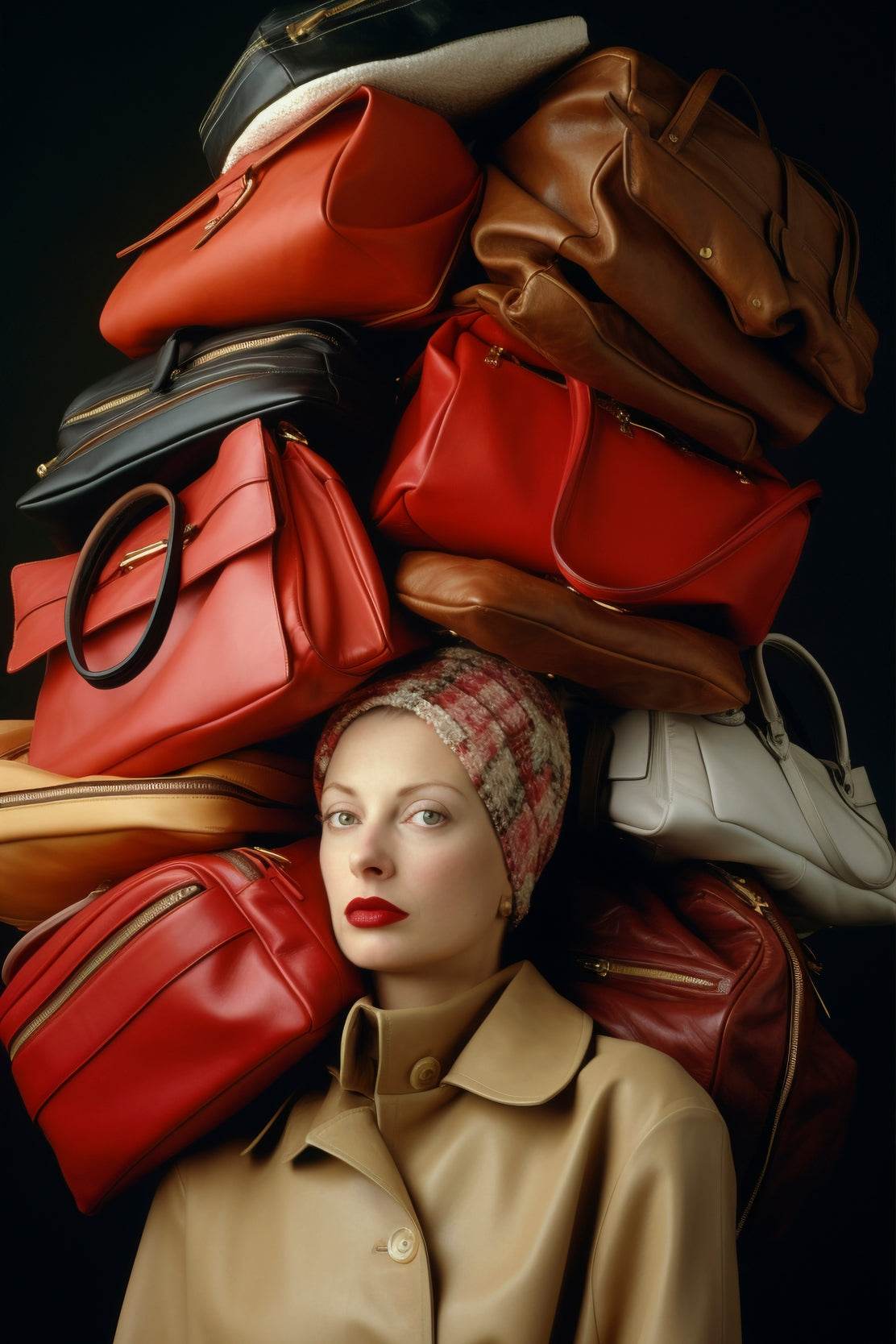 Popular Leather Bags For Women Wall Art - beink online art store