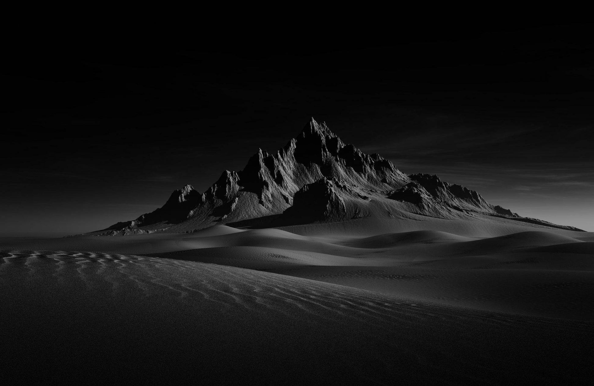 Desert Black & White Wall Art - beink online art store