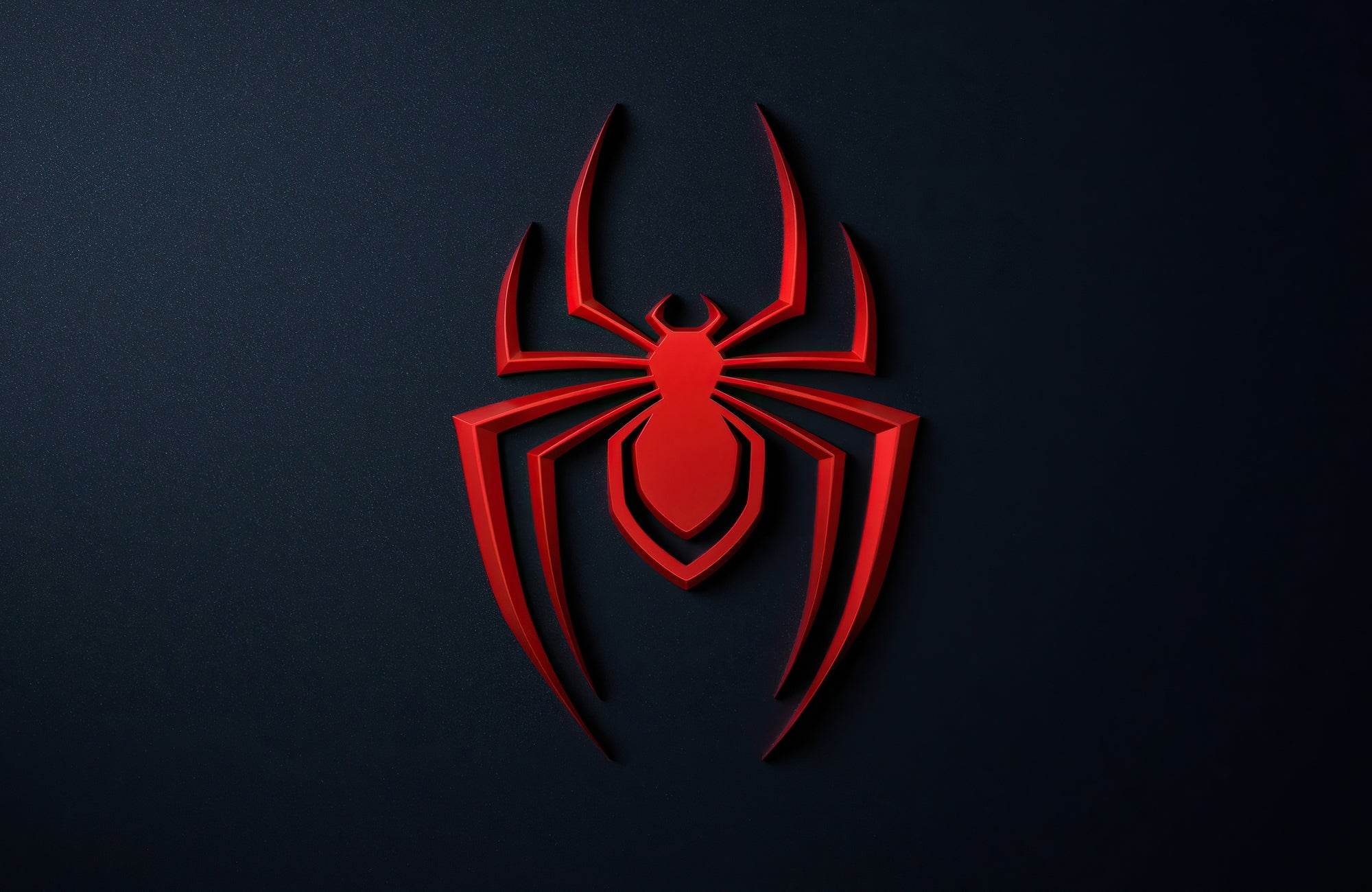 Red Spider Man Logo Gaming Wall Art - beink online art store
