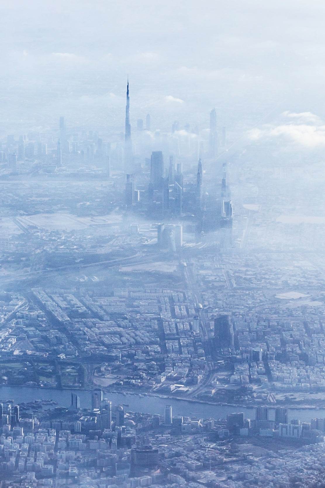 City Through the Clouds Wall Art - beink online art store