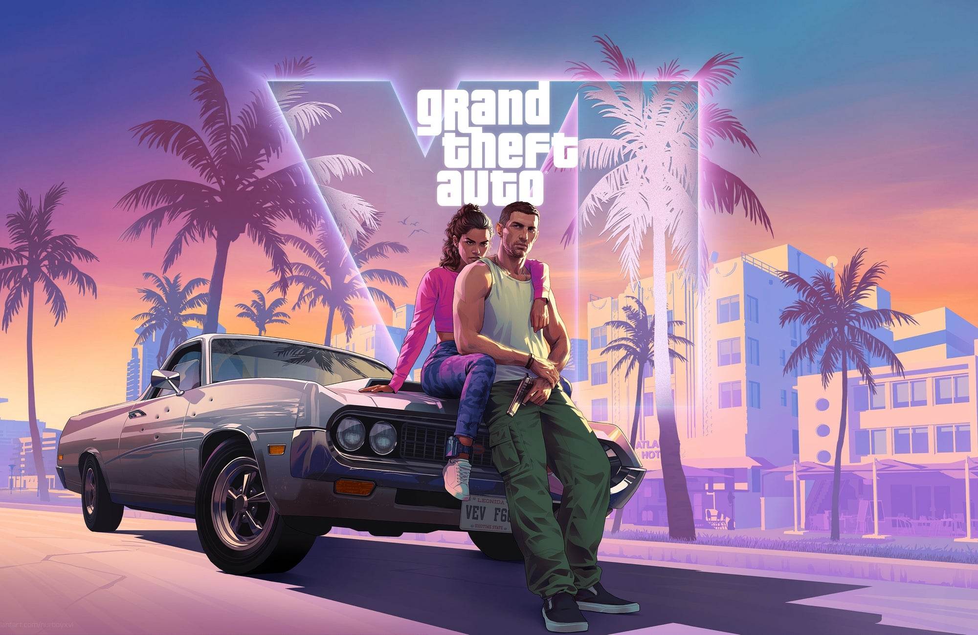 GTA 6 Gaming Wall Art - beink online art store
