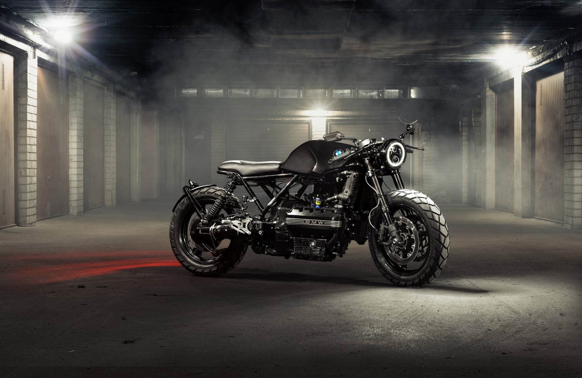 BMW Cafe Racer Black & White Wall Art - beink online art store