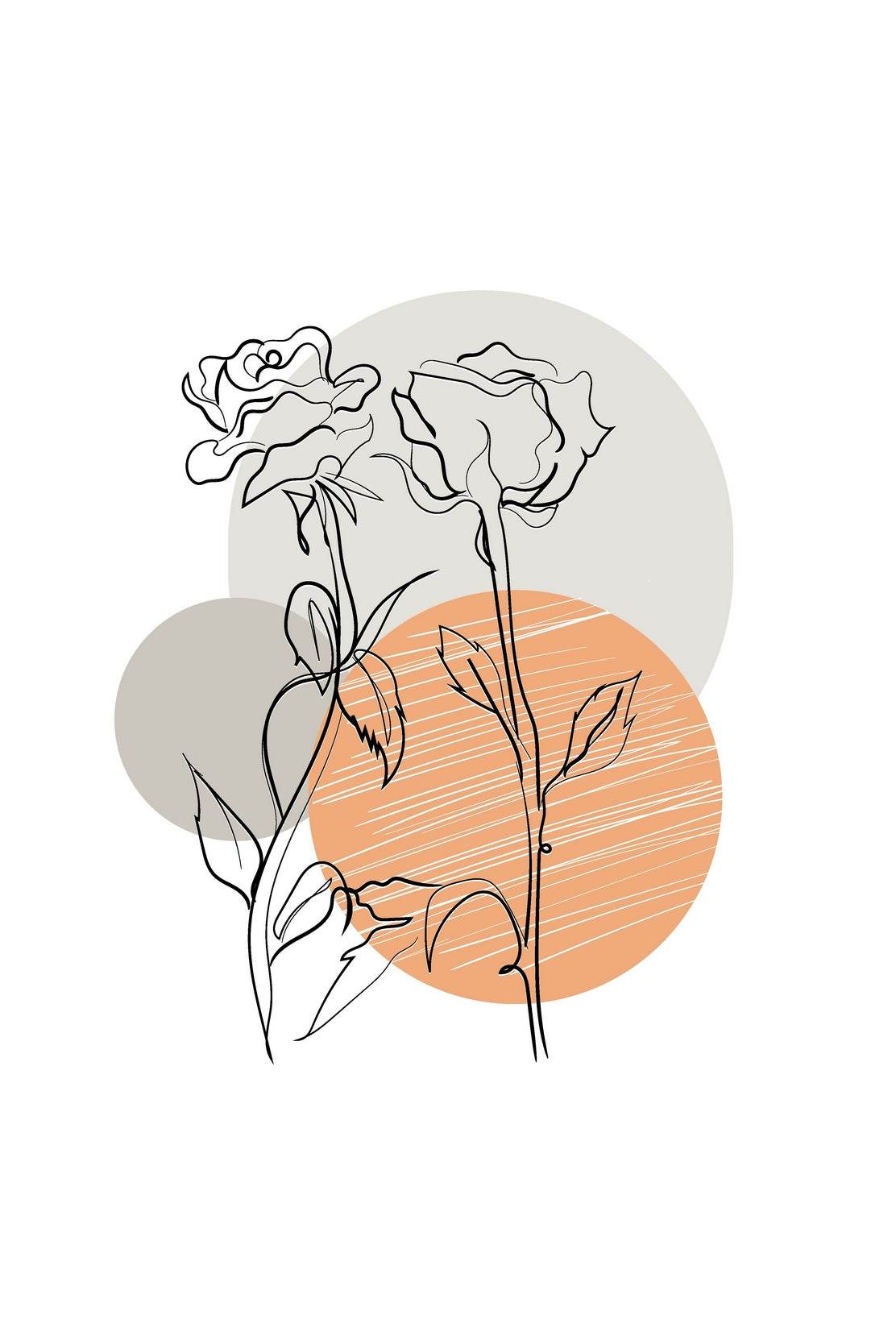 Black Roses Wall Art - beink online art store
